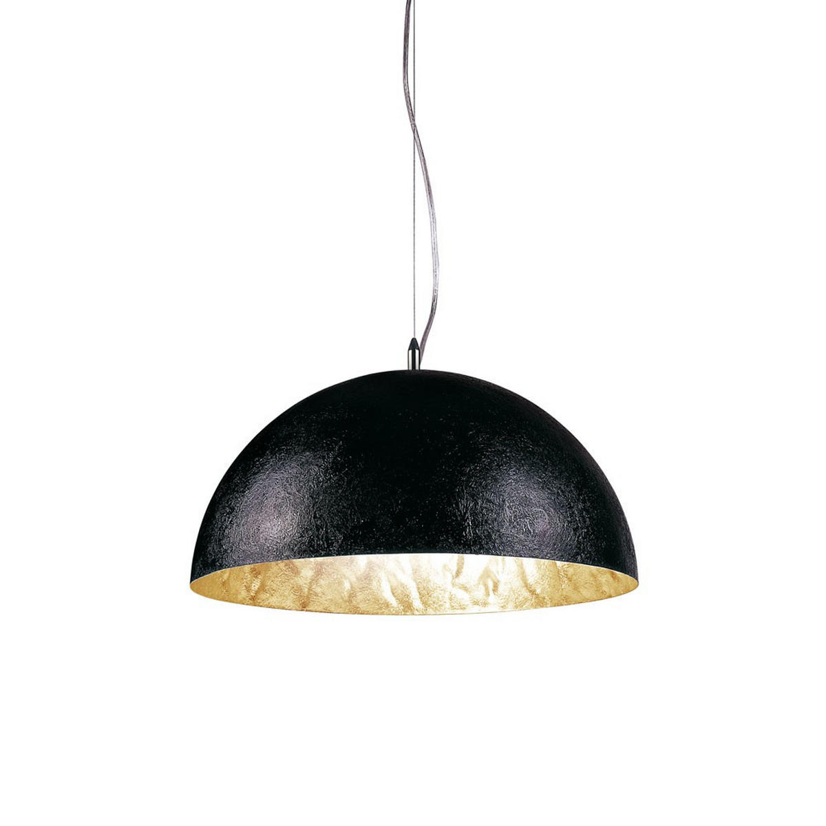HÄNGELEUCHTE Blister Schwarz/Silber Ø 100cm - Schwarz, Kunststoff (100/100/40cm) - s.luce