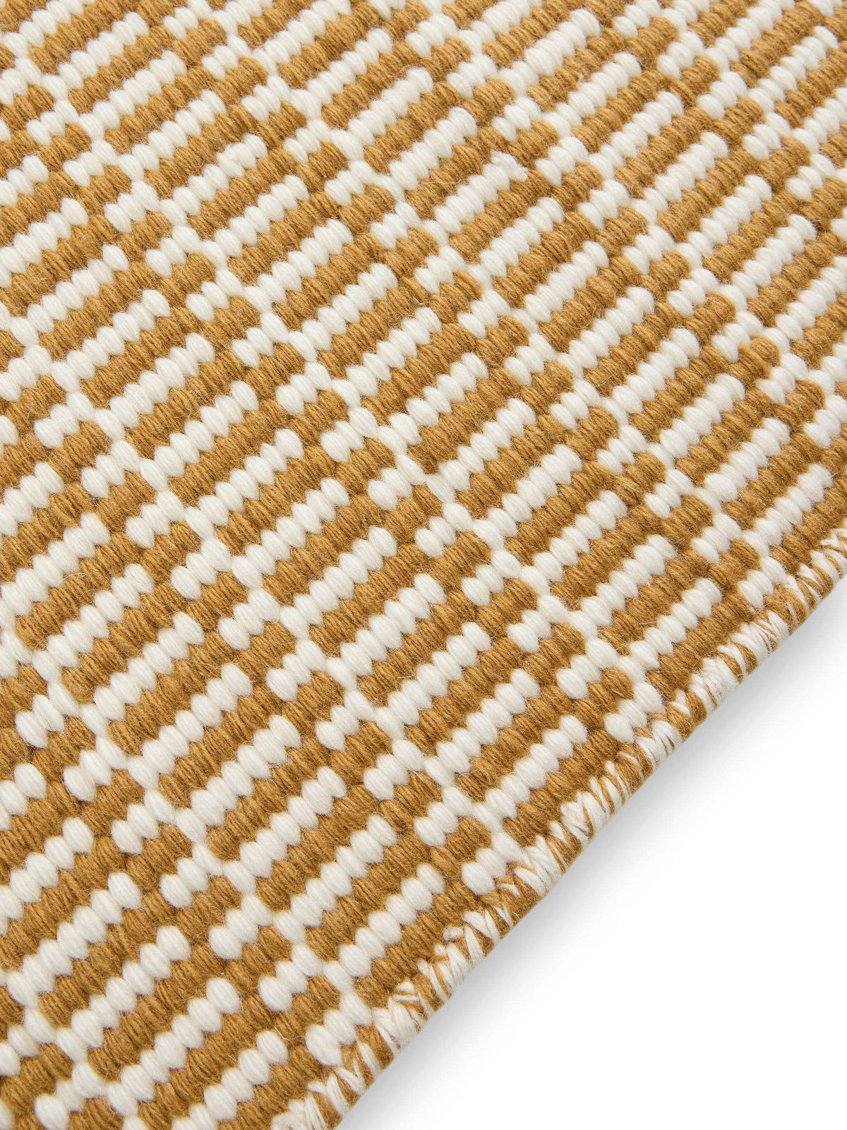 WOLLTEPPICH Laura handgewebt 80/150 cm - Braun, Naturmaterialien/Textil (80/150cm) - benuta Pure