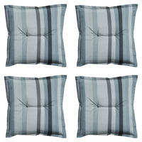 SITZKISSEN Righe 50/50 cm 4er-Set - Grau, Textil (50/5/50cm) - Madison