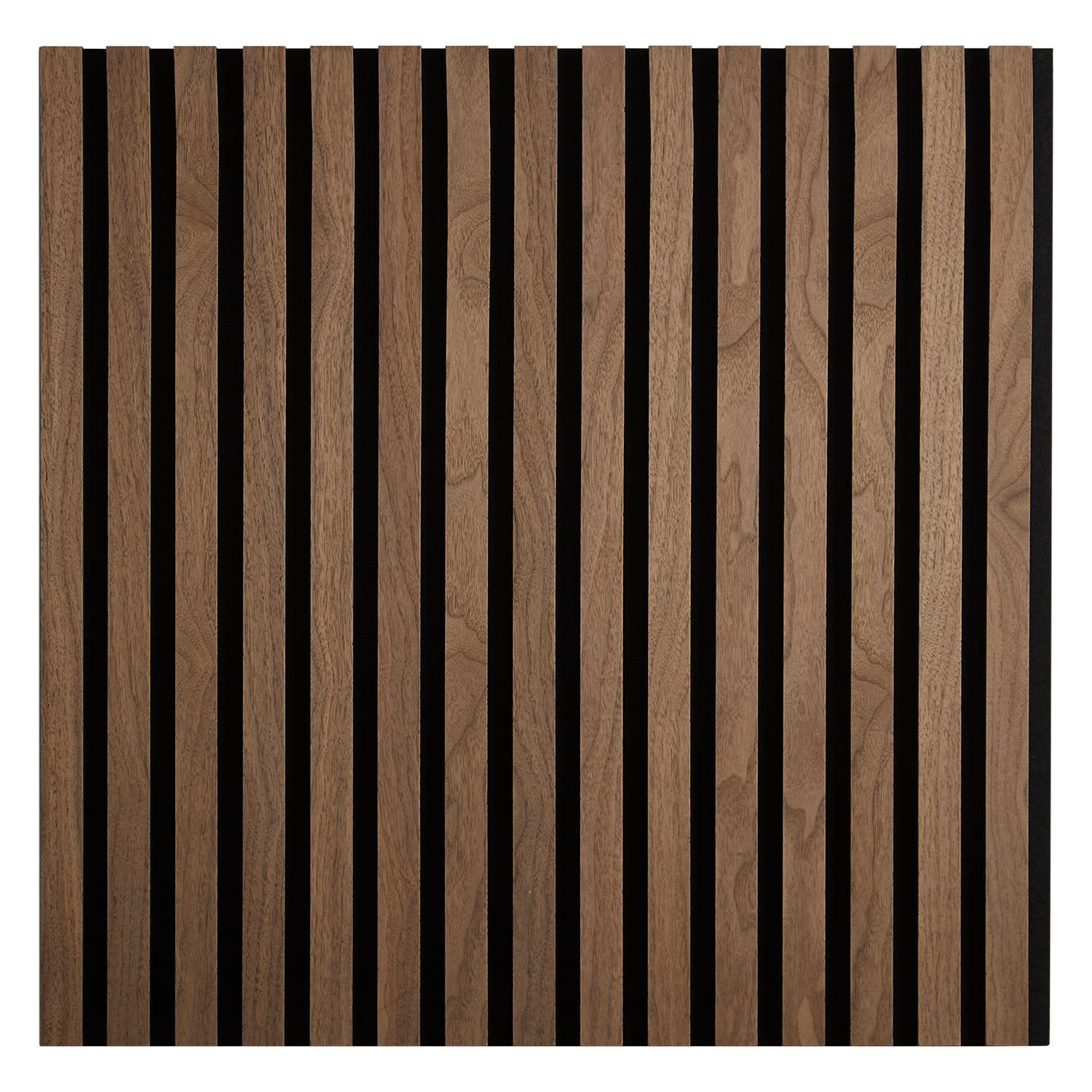 AKUSTIKPANEEL 60/60 cm Wallnuss Braun - Braun, Holz (60/60/2cm) - Homestyle4u