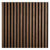 AKUSTIKPANEEL 60/60 cm Wallnuss Braun - Braun, Holz (60/60/2cm) - Homestyle4u
