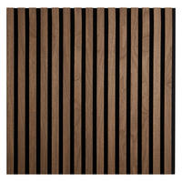 AKUSTIKPANEEL 60/60 cm Wallnuss Braun - Braun, Holz (60/60/2cm) - Homestyle4u