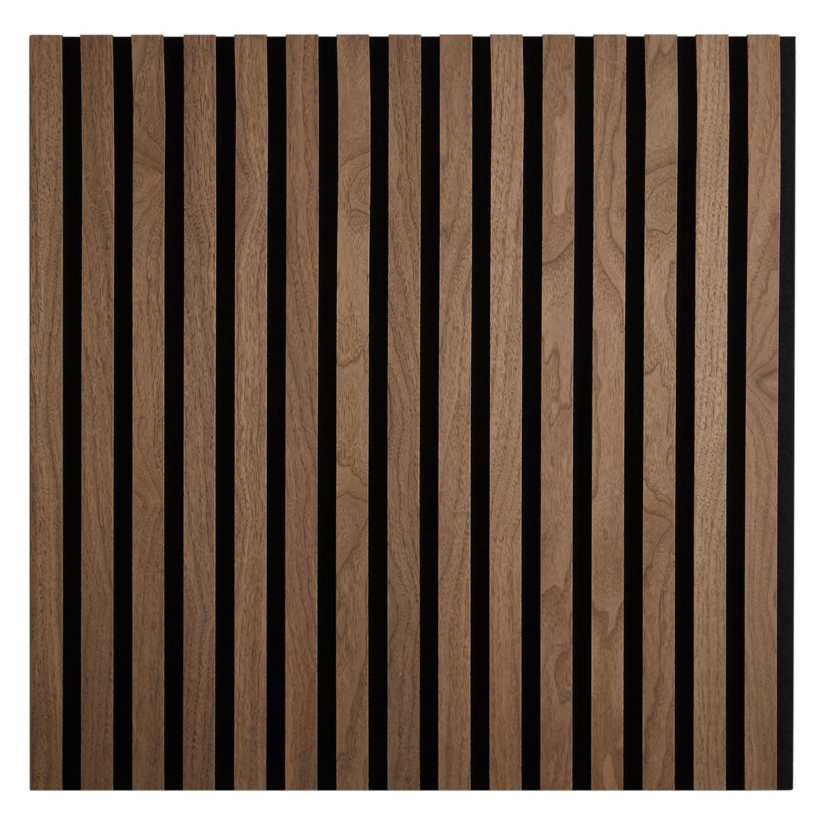 AKUSTIKPANEEL 60/60 cm Wallnuss Braun - Braun, Holz (60/60/2cm) - Homestyle4u