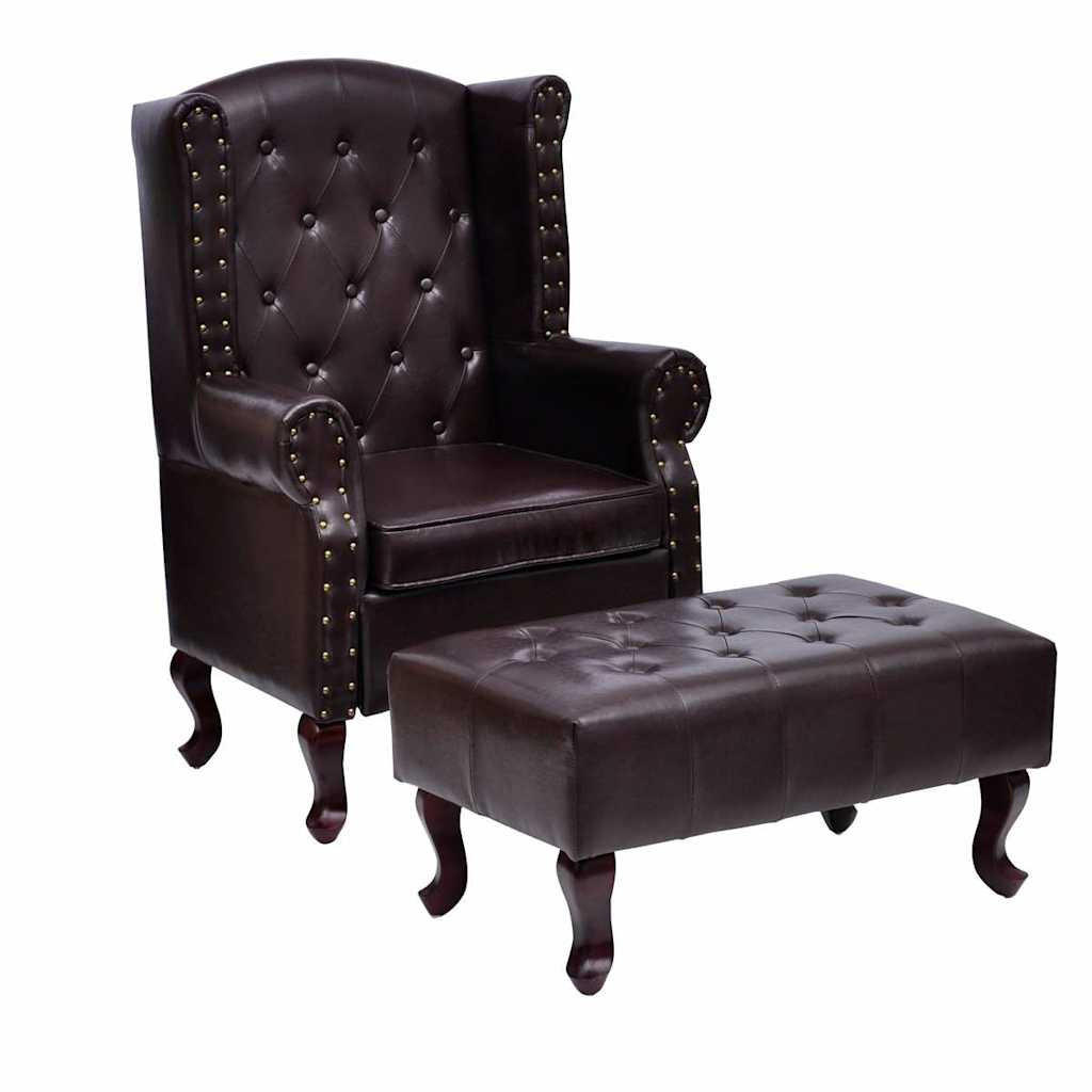 vidaXL Sessel Schwarz 78x111x66 cm