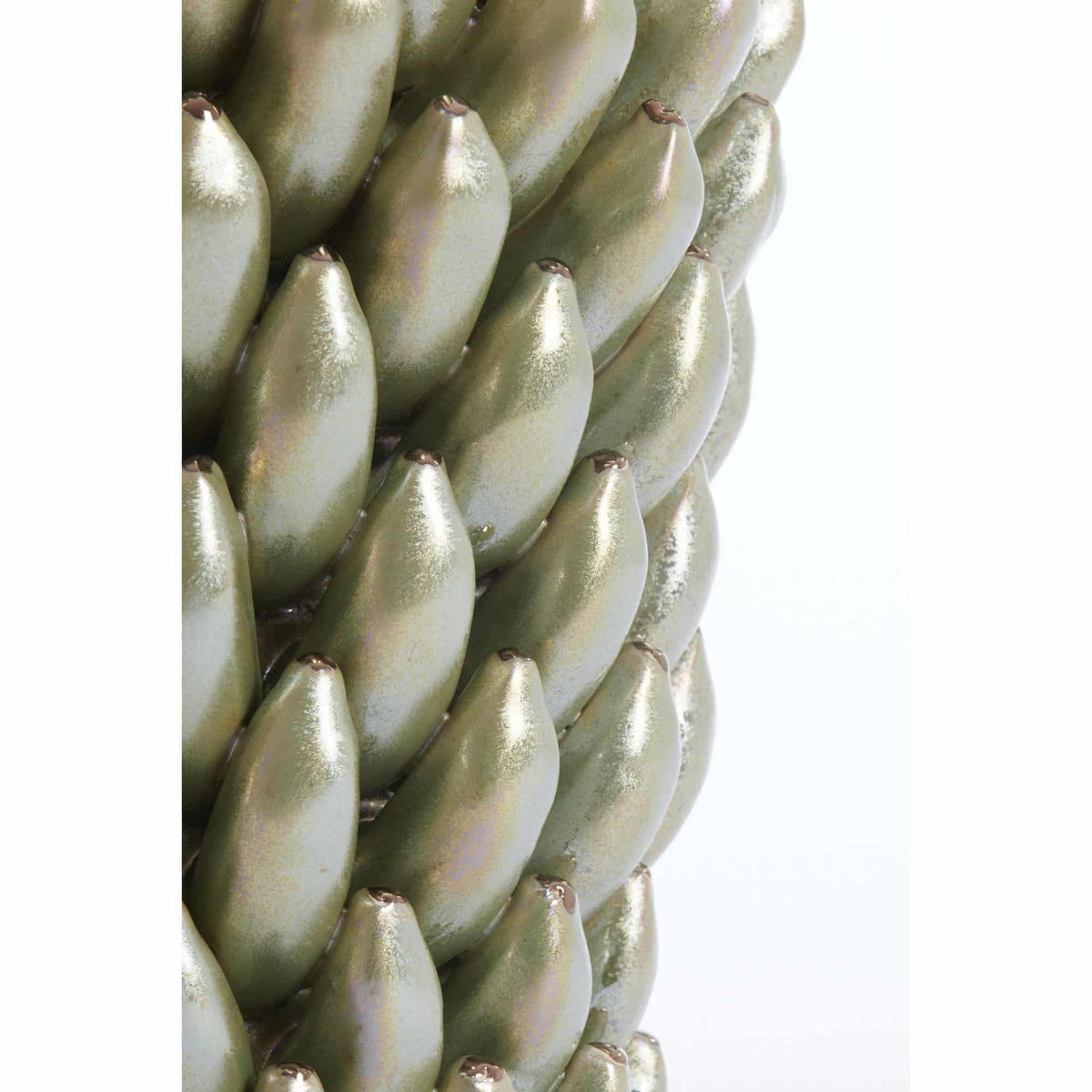 VASE Zita Grün Ø25,5/34 cm - Grün, Keramik (34cm) - Light & Living