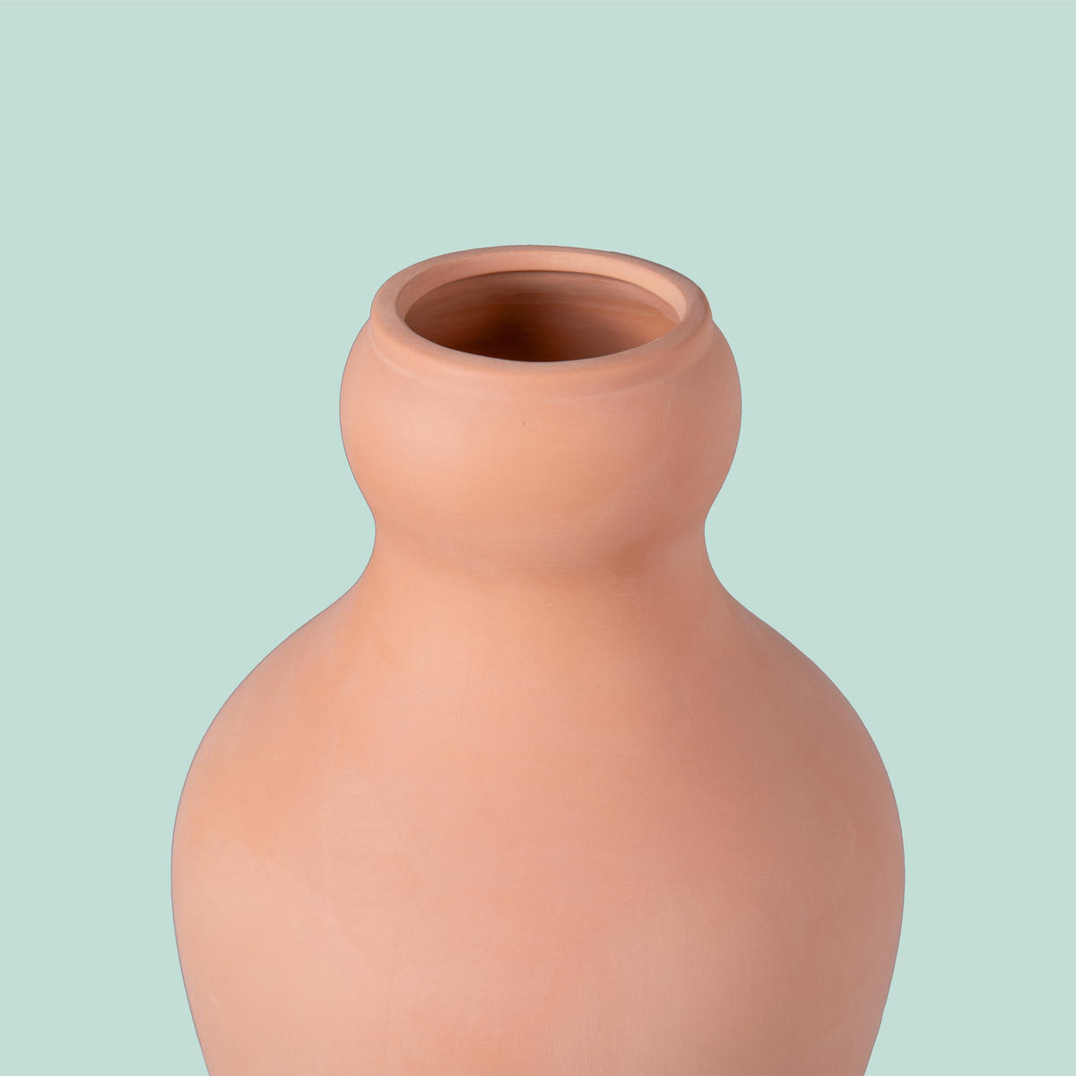 1XOLLA - Hellbraun, Keramik (14/27/14cm) - Relaxdays