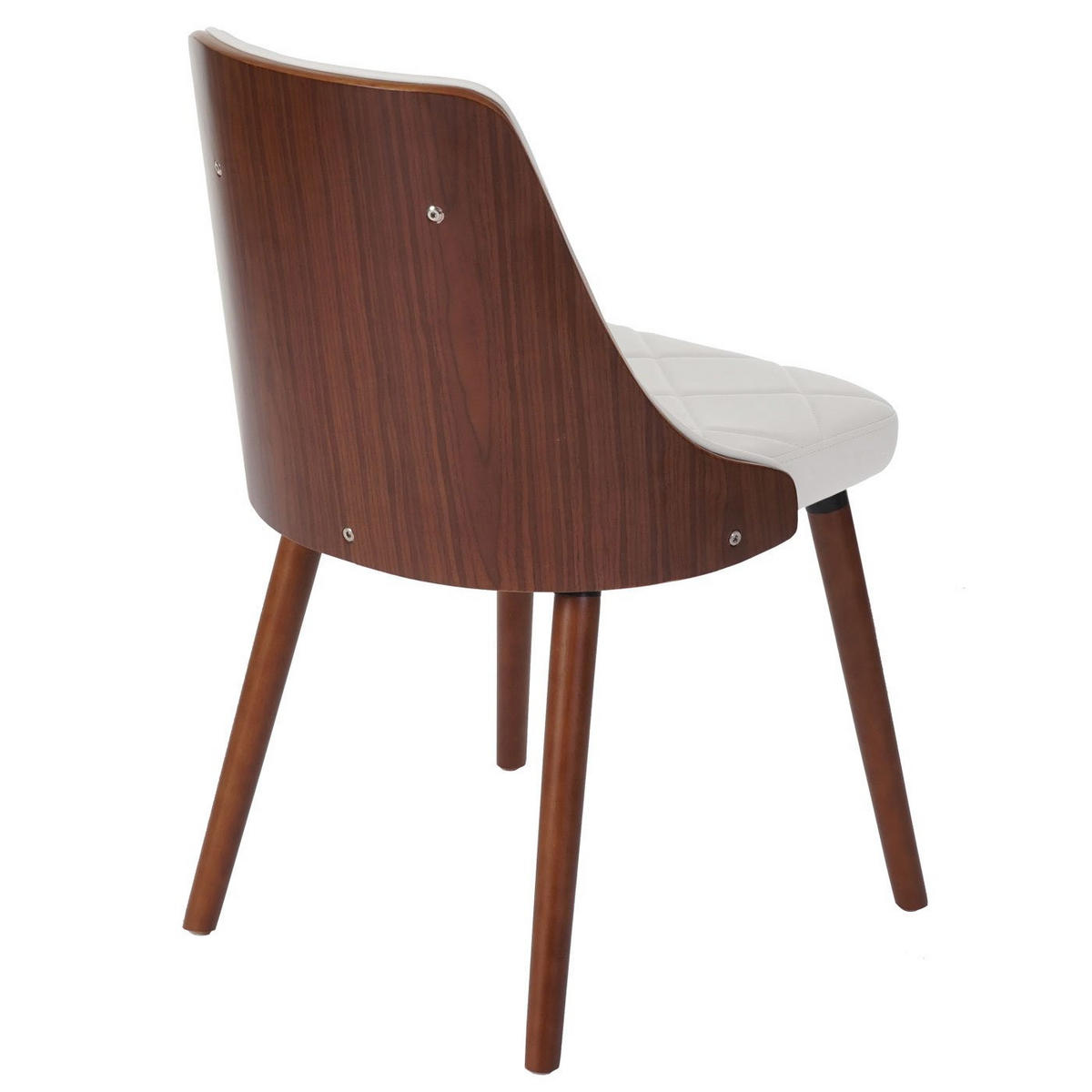 ESSZIMMERSTUHL Weiß 2er-Set - Weiß, Textil (50/82/53cm) - MCW