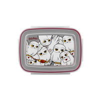 BROTDOSE Harry Potter Hedwig Silber 20 x 14,5 x 6,5 cm - Grau, Metall (20/6.5/14.5cm) - United Labels