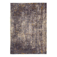 TEPPICH Broadway Glitter Mad Men 170/240 cm - Schwarz, Textil (170/240cm) - Louis De Poortere
