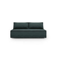 SCHLAFSOFA Mit Bettkasten DUO Poso Stoff Azurblau - Blau, Holz (198/89/90cm) - Kaiser Möbel