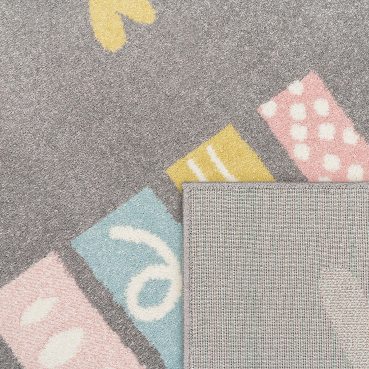 KINDERTEPPICH 80/150 cm Nino 887 - Grau, Textil (80/150cm) - Paco Home