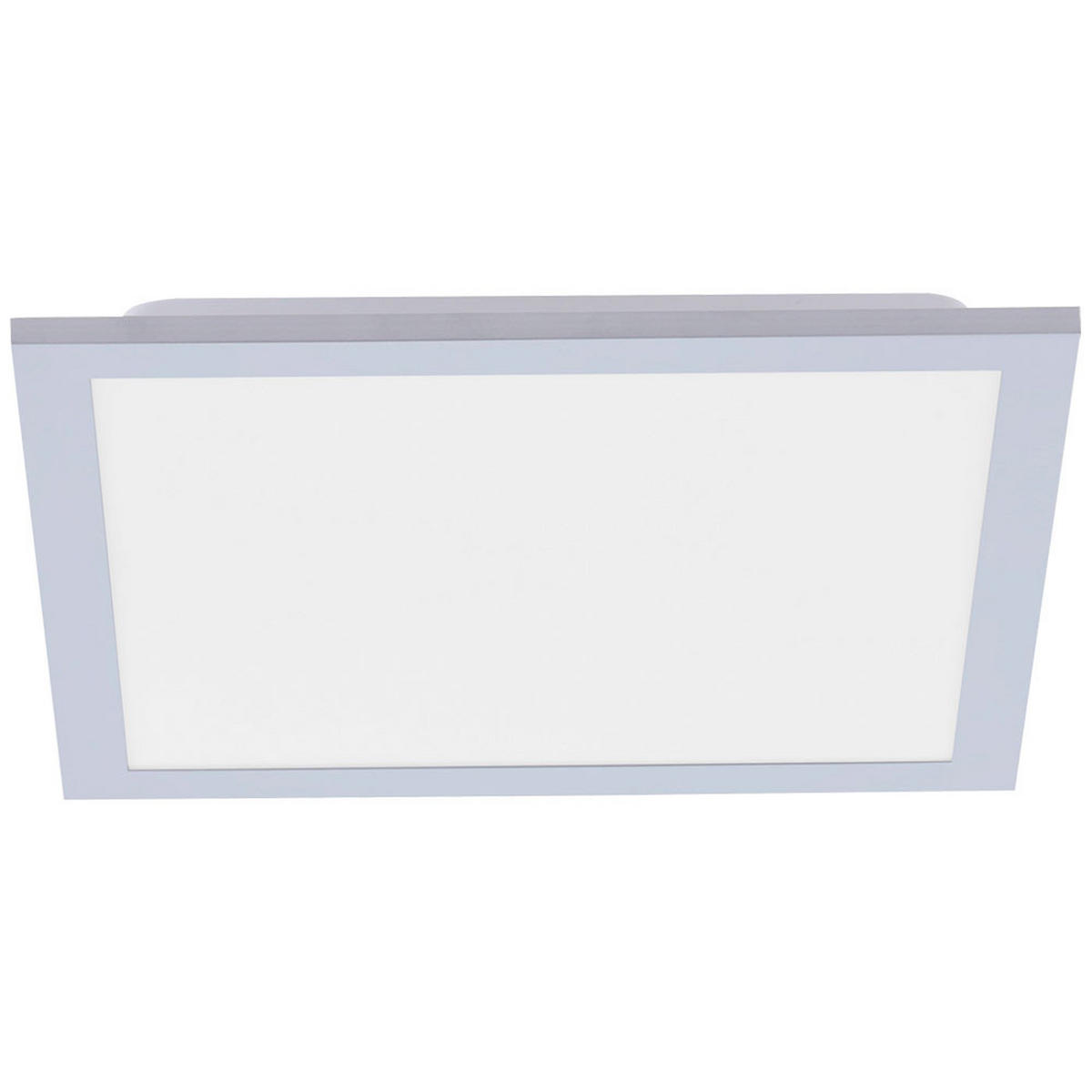 LED AUFBAU PANEL FLAT Weiß Metall Kunststoff - Weiß, Metall (29.5/29.5/6cm)