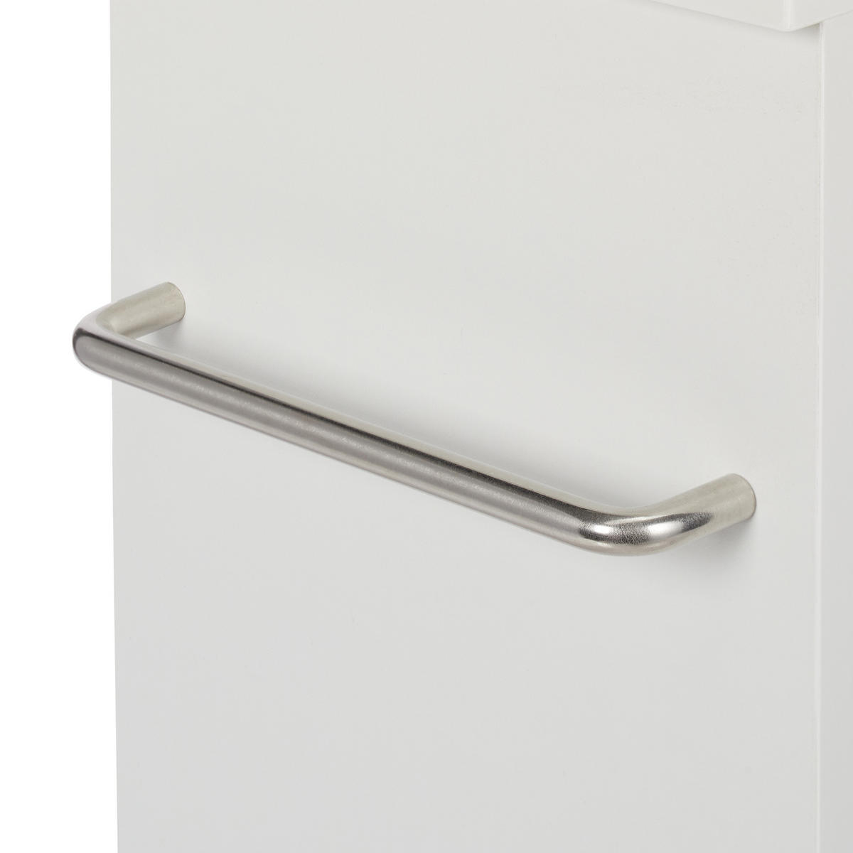 VOZÍK do výklenku - biela, kov/kompozitné drevo (20/67/43cm) - Relaxdays