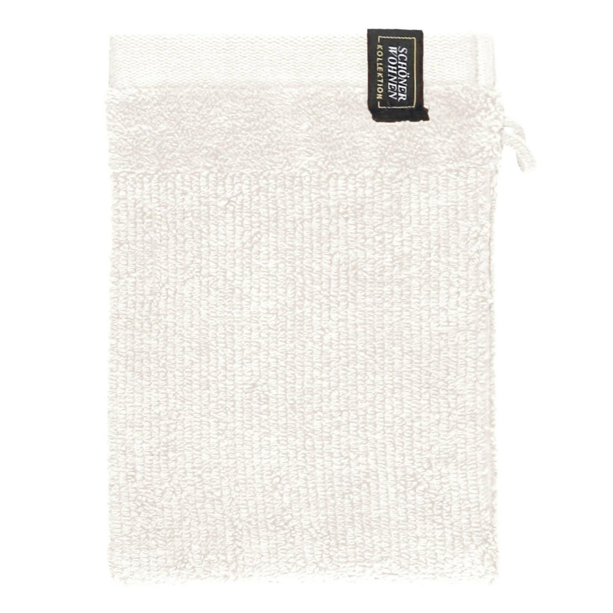 WASCHHANDSCHUH SENSE-6 - Weiß, Textil (16/21cm) - Schöner Wohnen