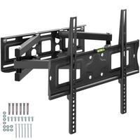 TV-WANDHALTERUNG, bis 100 kg, schwarz - Schwarz, Metall (45/40/52cm) - tectake