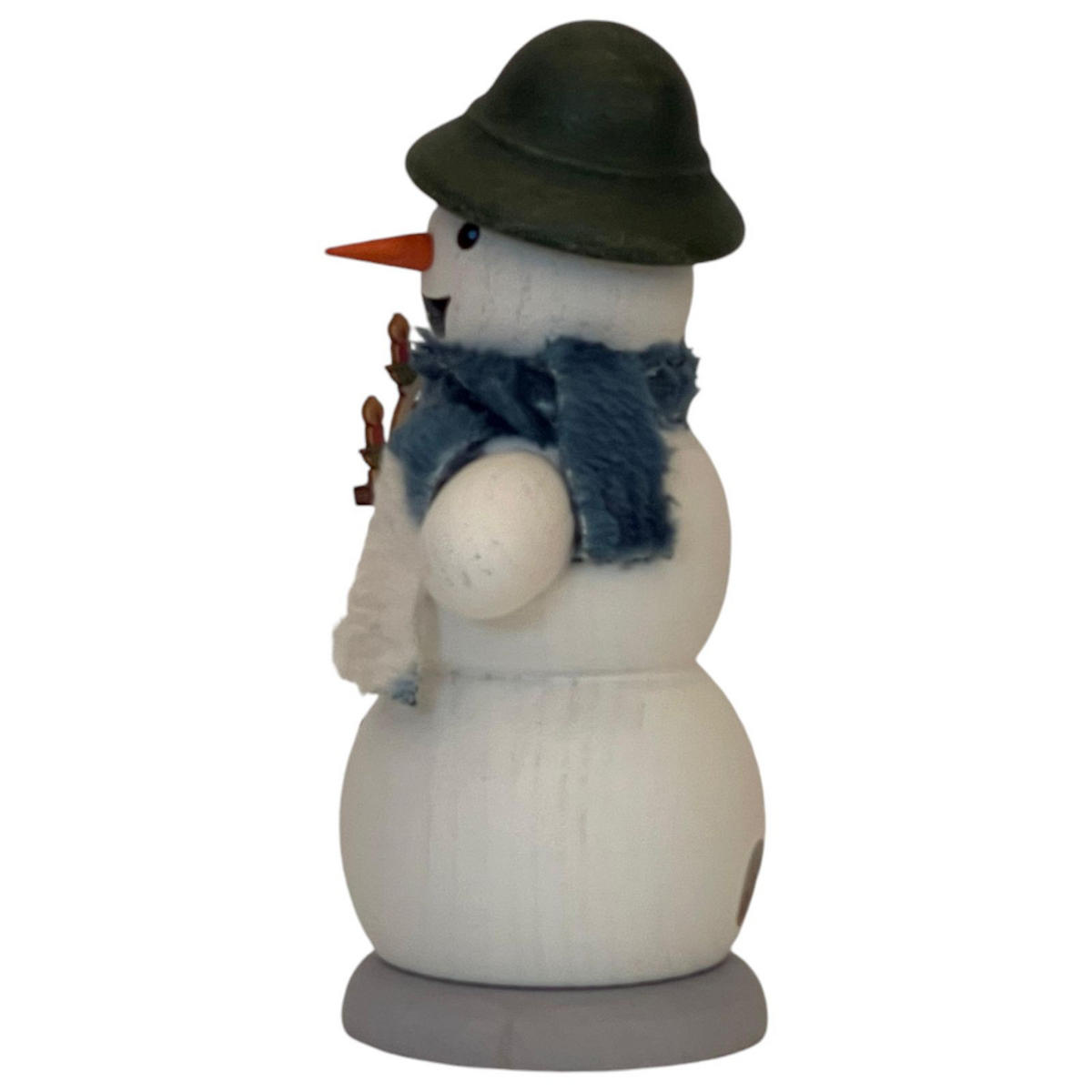 RAUCHFIGUR Schneemann Schwibbogen 13 cm - Multicolor, Holz (6/13/10cm)