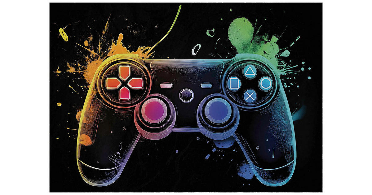 Gamer Poster Mit Namen Cooles Wandposter Für Teenager Kunstdruck