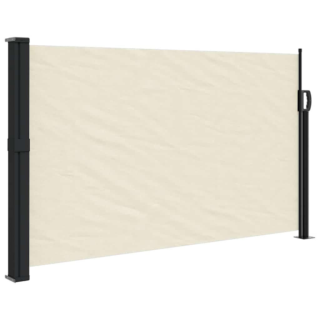 SEITENMARKISE Ausziehbar Creme 120x500 cm - Creme, Textil (500/120/500cm) - furnicato