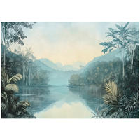 FOTOTAPETE Wald Natur Vlies Tapete Wohnzimmer Schlafzimmer 250x175 - Grün, Papier (250/175cm) - Wallarena