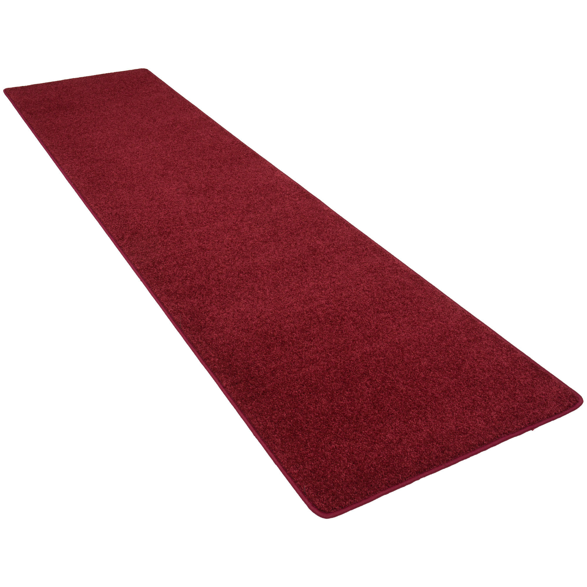 Thumbnail - Snapstyle Hochflor, Weinrot, Textil, 100x100 cm, Teppiche & Böden, Teppiche, Teppichläufer