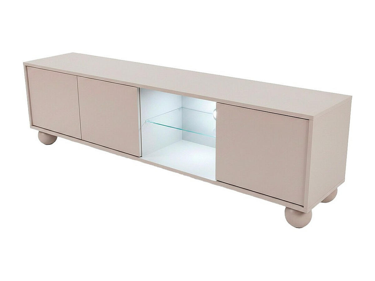 TV-BOARD - 175 x 40 - holz - beige Myvaro - Beige, Holz (175/50/40cm) - Vente-Unique