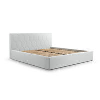 POLSTERBETT Bett 02 - 180x200 - Silver - Silberfarben, Holz/Textil (180/200cm) - Möblo