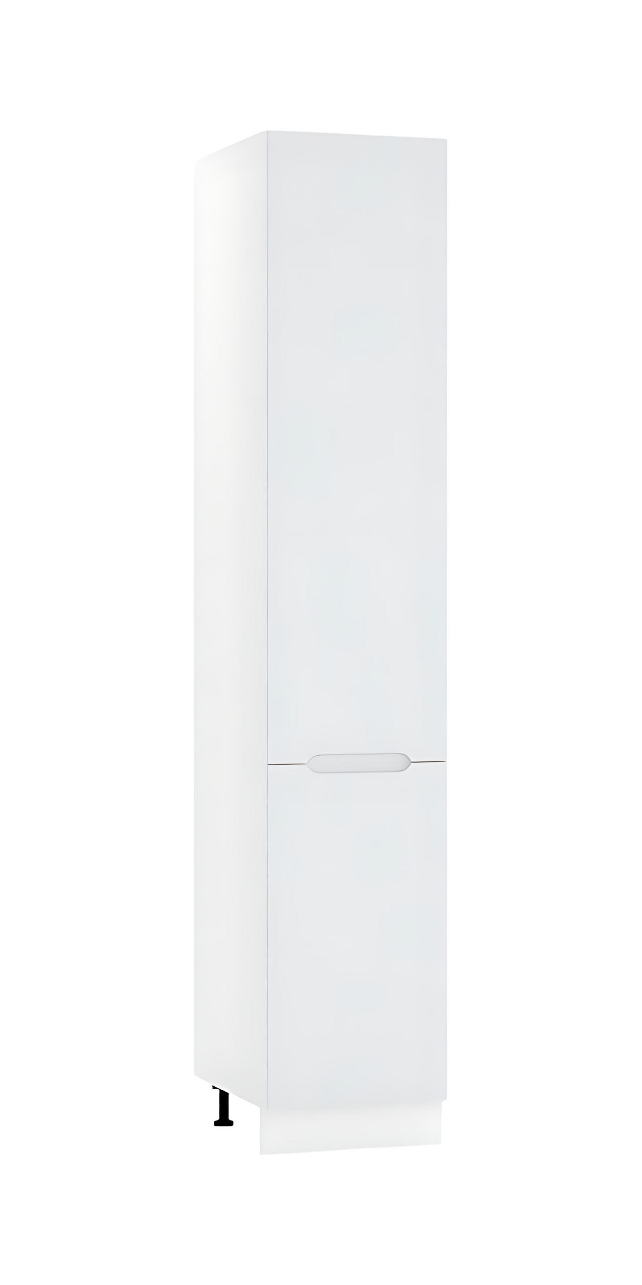 HOCHSCHRANK D40SŁ P/L - Zivora - Praktische Aufbewahrungseinheit - Hellgrau, Holz (40/213.3/56cm) - ROYAL24_MARKT