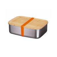LUNCHBOX Silber 16/11/6 cm BH7207 - Silberfarben, Kunststoff (11/6/16cm) - Berlinger Haus