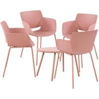 GARTENSITZGRUPPE Kunststoff pink - Pink, Kunststoff - CLP