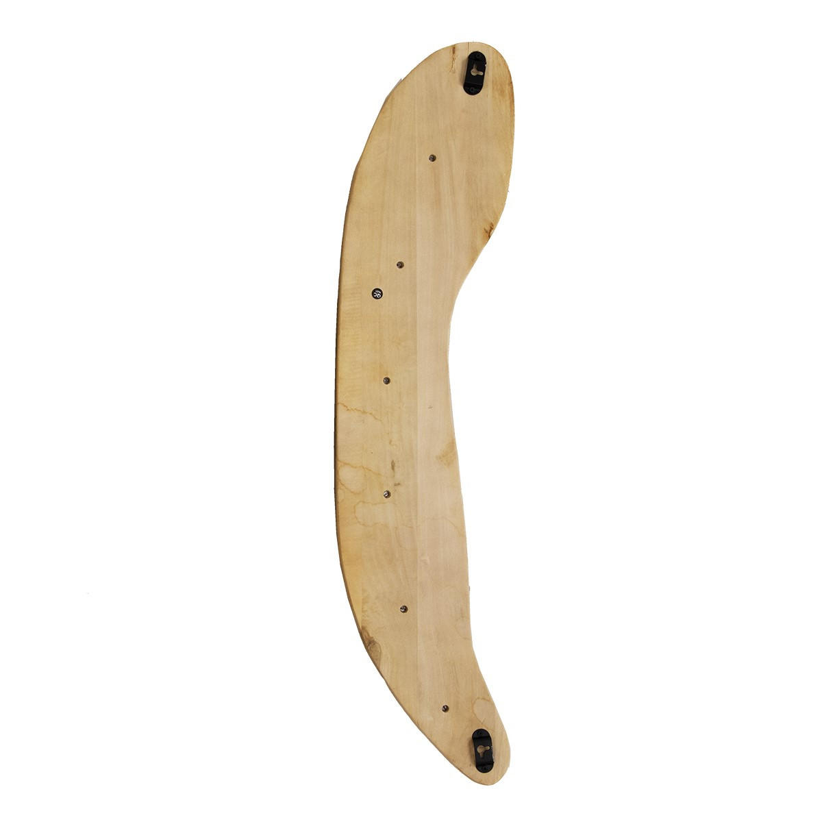 KLEIDERSTÄNDER Mirthe - 6 Haken - Mangoholz - Natürlich - Braun, Holz (100/24/4cm) - Giga Meubel