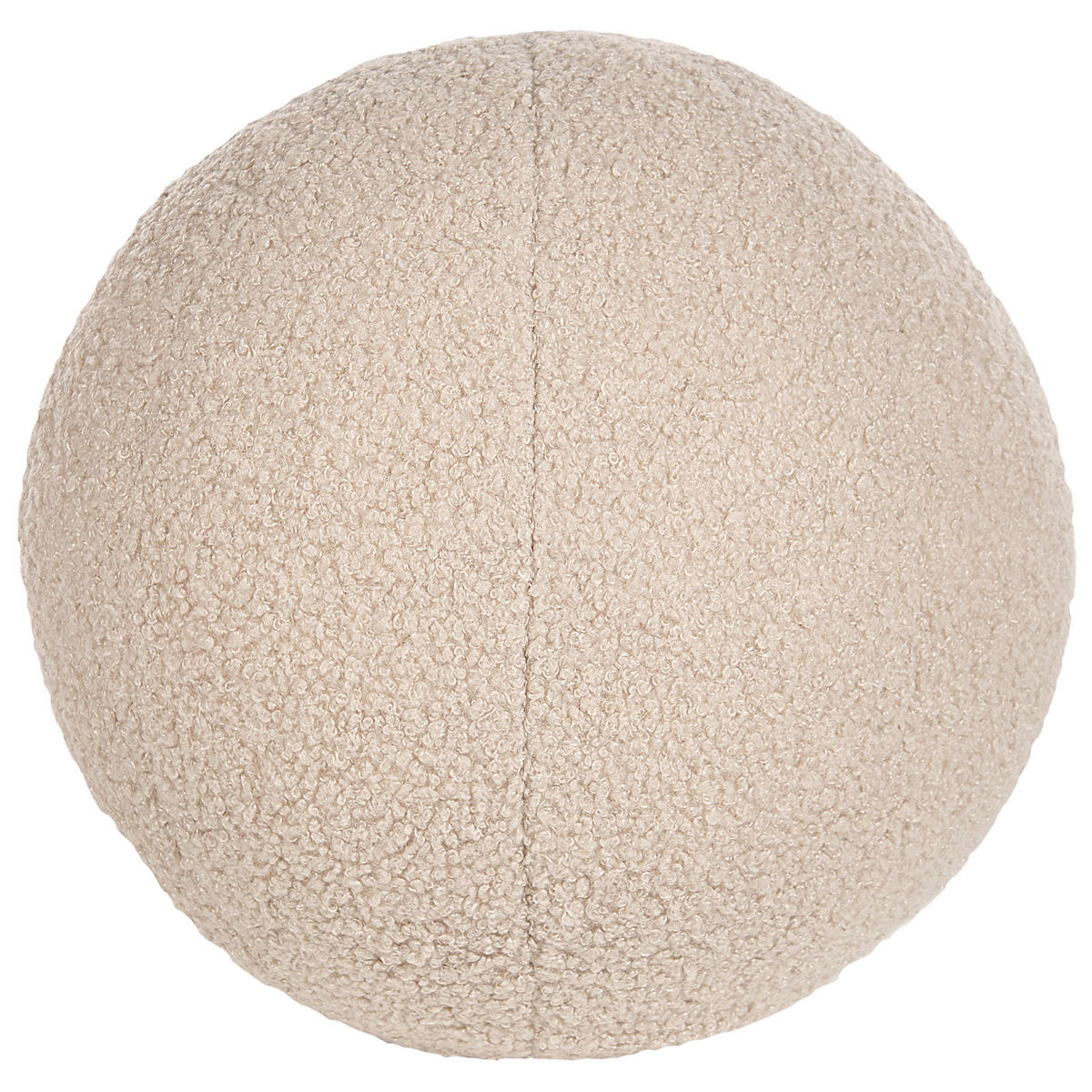 3-SITZER-SOFA Bouclé beige Leiren - Beige, Textil (224/73/83cm) - Beliani