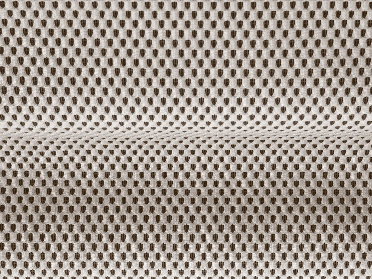 SOFA modular links Bellis aus 3D-Stoff leichtes beige 4 Sitzplätze - Creme, Textil (94/70/282cm) - Micadoni