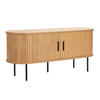 TV-MÖBEL 120 cm, Beige - Beige, Holz (40/55/120cm) - Oviala