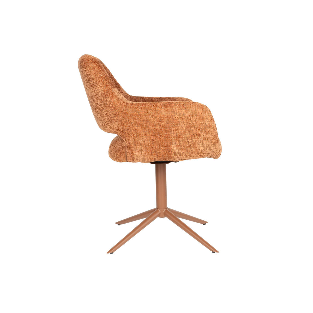 ESSZIMMERSTÜHLE Merel Armleuning Oranje - 2 er Set - Rot, Kunststoff (60/85/62cm) - Housecraft Living