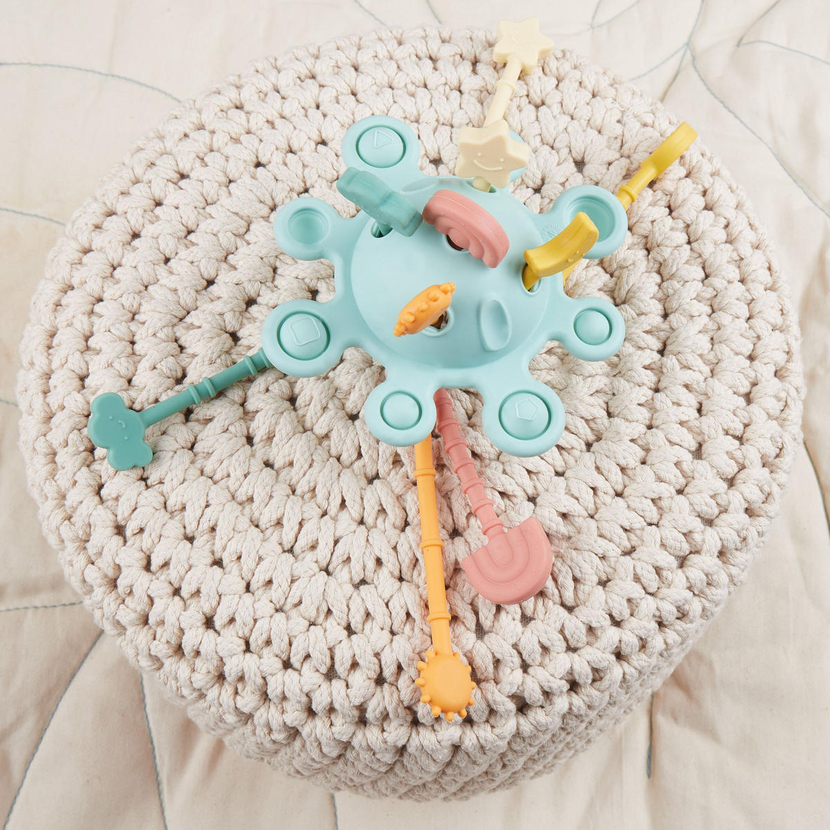 MONTESSORI Activity Planet Silikon - ab - Multicolor, Kunststoff (13.5/13.5cm) - Bieco Spielwaren