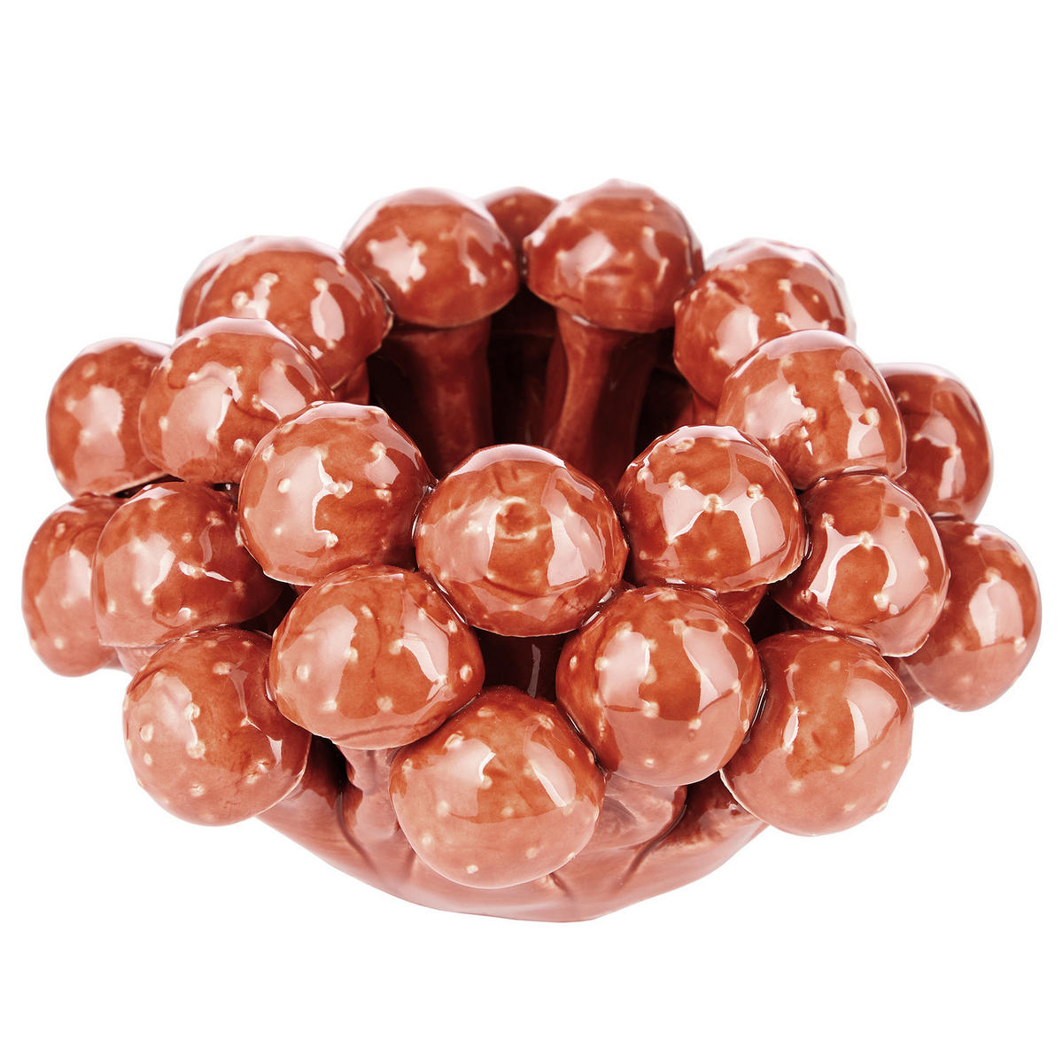 TEELICHTHALTER Enchanted Forst - Braun, Stein (7cm) - Butlers