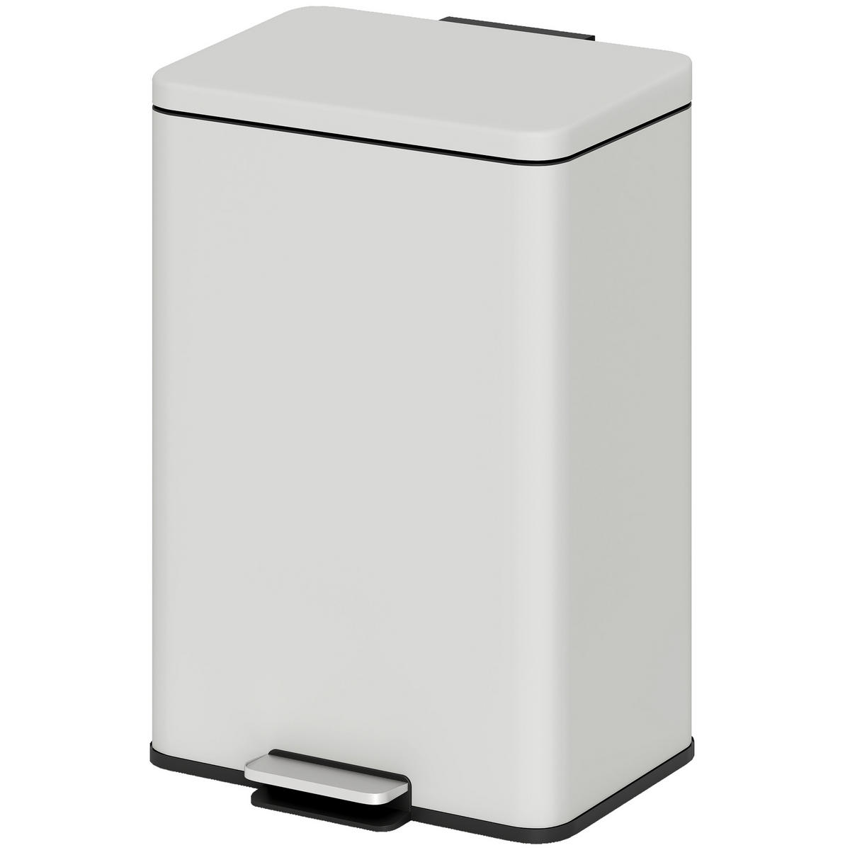 ABFALLEIMER Creme 1 Stück - Creme, Metall (30.6/44.2/34.2cm) - GiPP