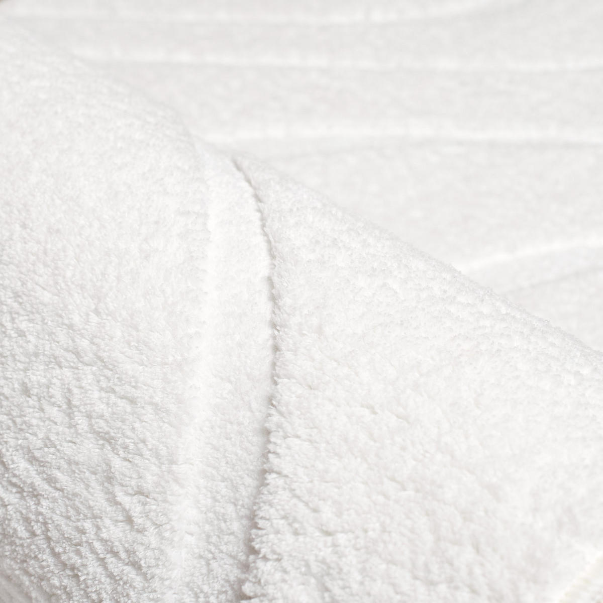 BADTEPPICH Waschbar Bath Waves 400 Weiß 40x60 cm - Weiß, Textil (40/60cm) - carpet city