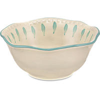 BEILAGENSCHALE Domitilla Aqua Grün - Multicolor, Keramik (15cm) - Rose & Tulipani