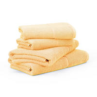 HANDTUCHSET PEARL 4-TLG - Gelb, Textil (67/140cm) - Möve for Frottana