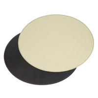 PLATZSET oval 45 x 34 cm schokobraun / creme - Multicolor, Textil (40/34/0.5cm) - Freeform
