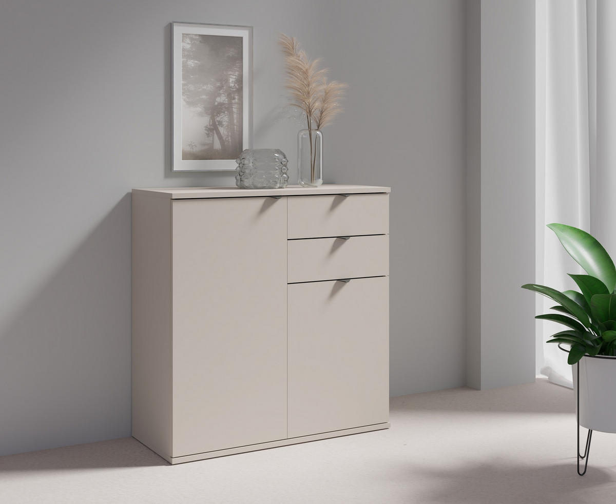 KOMMODE Kaschmir 80/82,5/35 - Kaschmir, Holzwerkstoff (80/83/35cm) - RAUMHIRSCH FURNITURE
