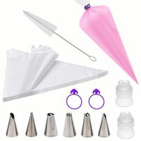 SPRITZBEUTEL Set 36-teilig mit Tüllen und Zubehör - Multicolor, Kunststoff (19.3/3.3/30.5cm)