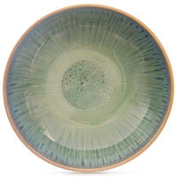 SUPPENTELLER Glaze tief grün - Grün, Keramik (20.5/20.5/6cm) - Orion 