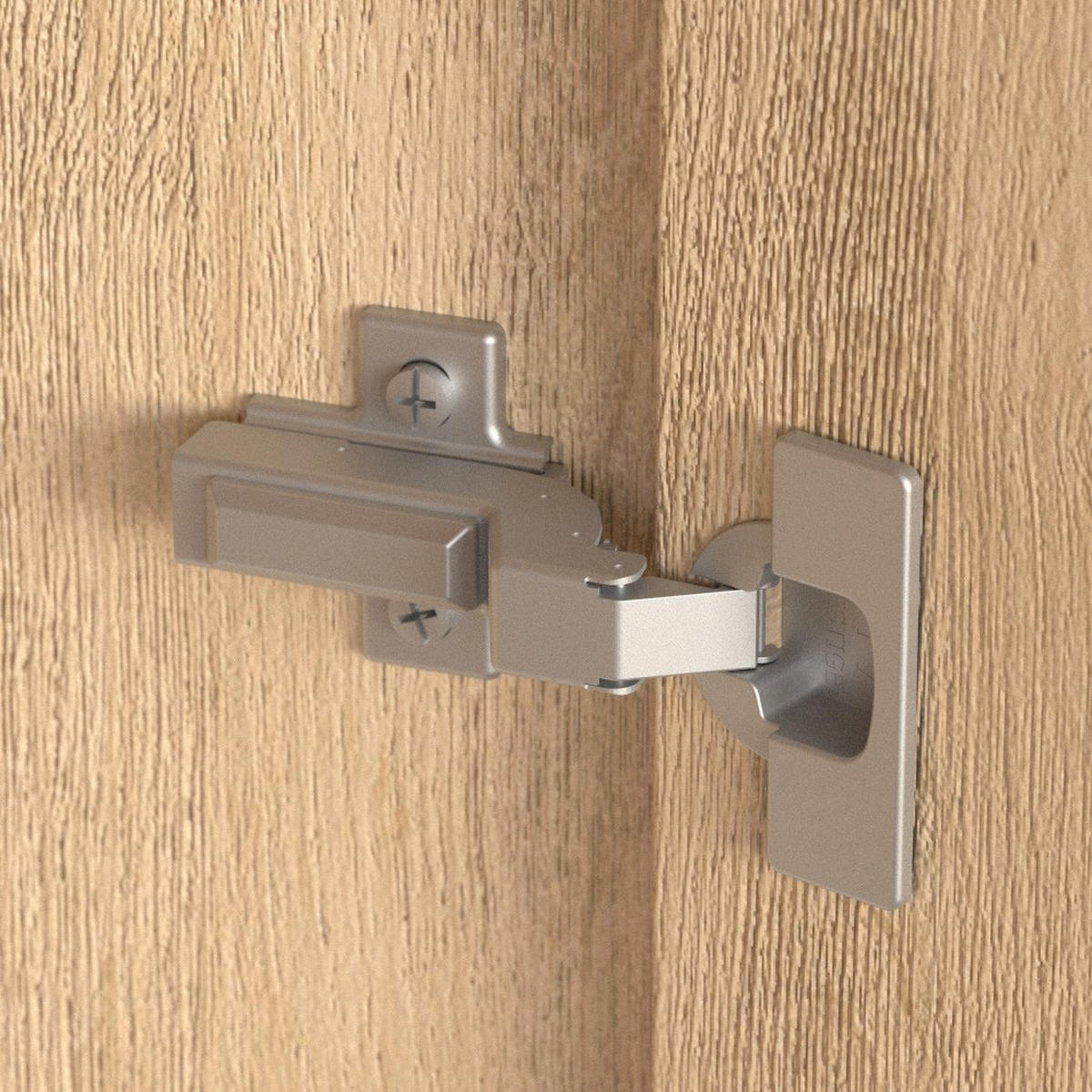 LOWBOARD Home mit 2 Türen und Lamellen, ohne Griffe, Kaschmir - Kaschmir/Schwarz, Holzwerkstoff (150/50/40cm) - Beautysofa