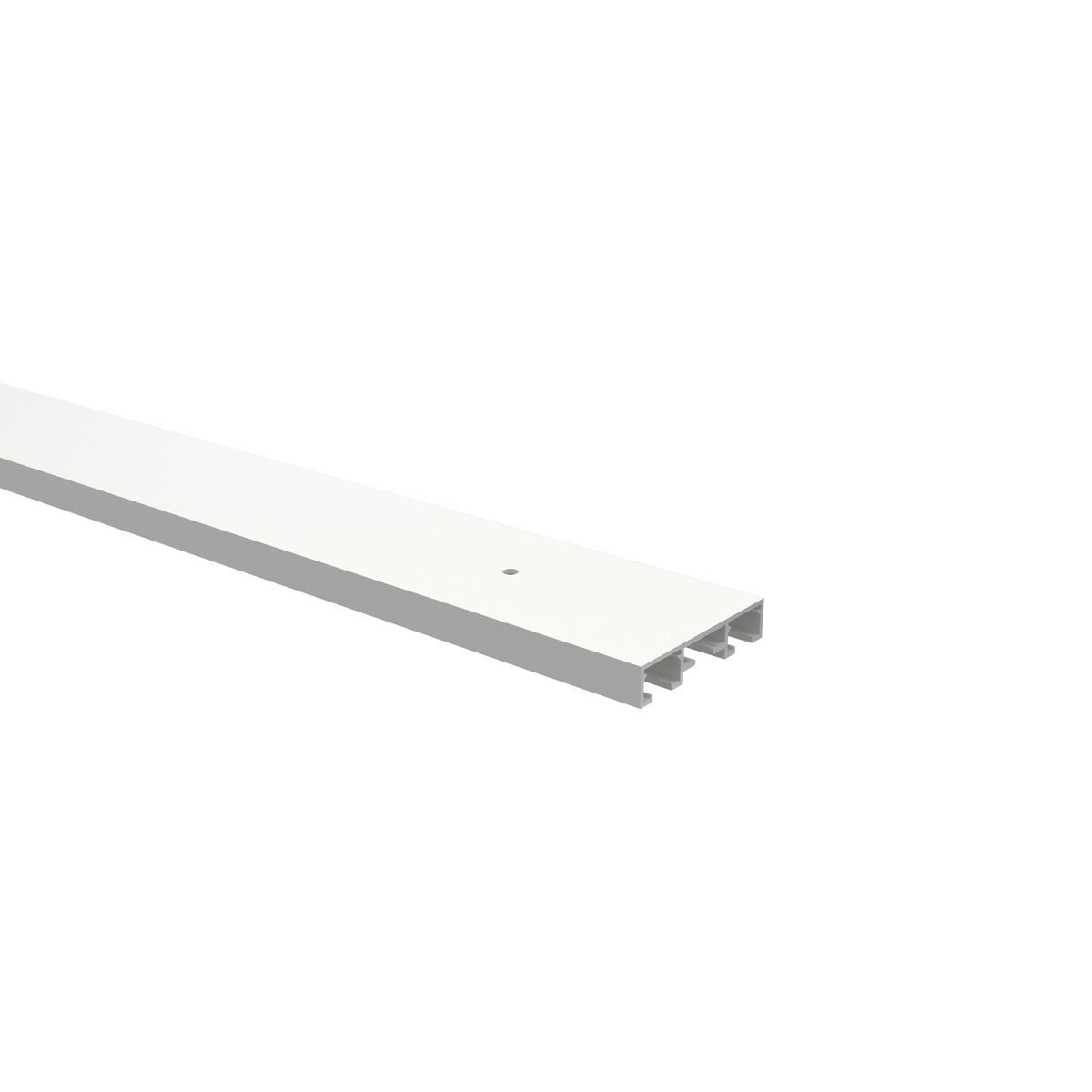 GARDINENSCHIENE / OBJEKTSCHIENE Primax 100 cm, 2-läufig Weiß - Weiß, Metall (4.3/0.9/100cm) - INTERDECO