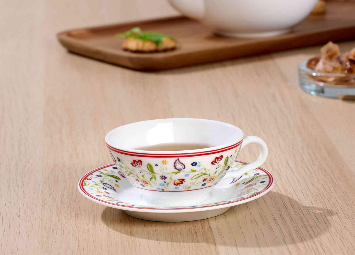 TEETASSEN Shanti Ostfriese bunt 100 ml 6er Set - Multicolor, Keramik (100L) - Ritzenhoff Breker