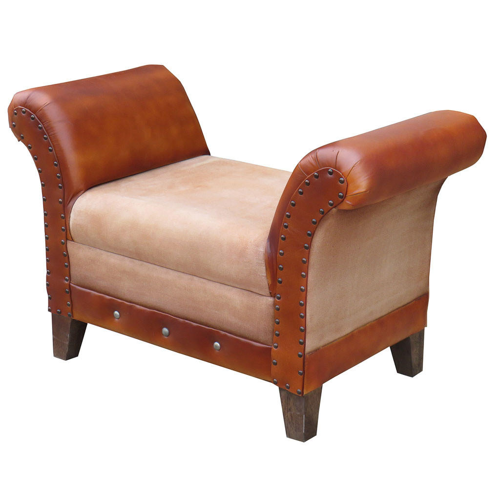Wanderlust Bank Braun 88x62x49 cm