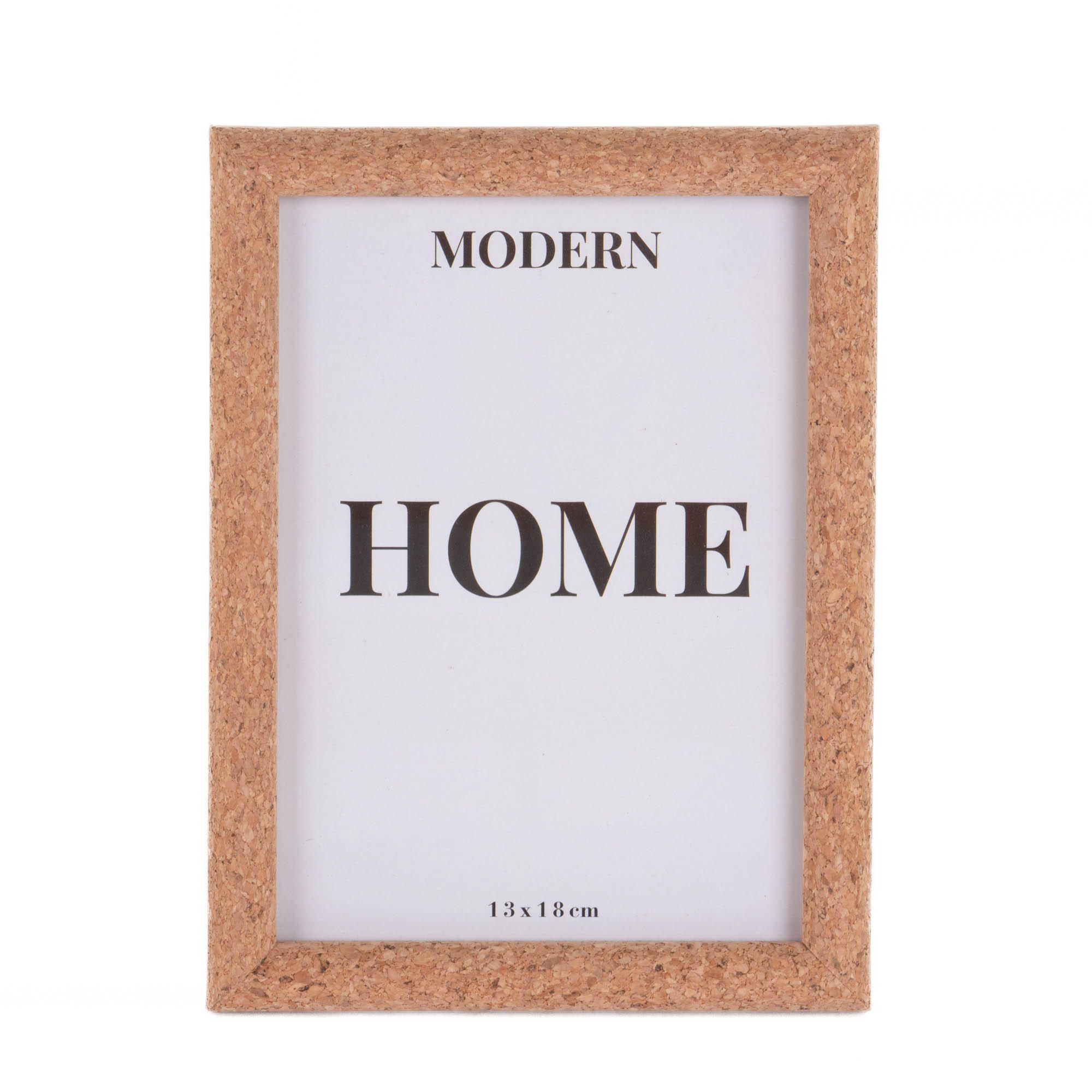 BILDERAHMEN Kork 14,5/1,8/19,5 cm - Braun, Naturmaterialien (15.5/20.2/2cm) - Home Styling Collection