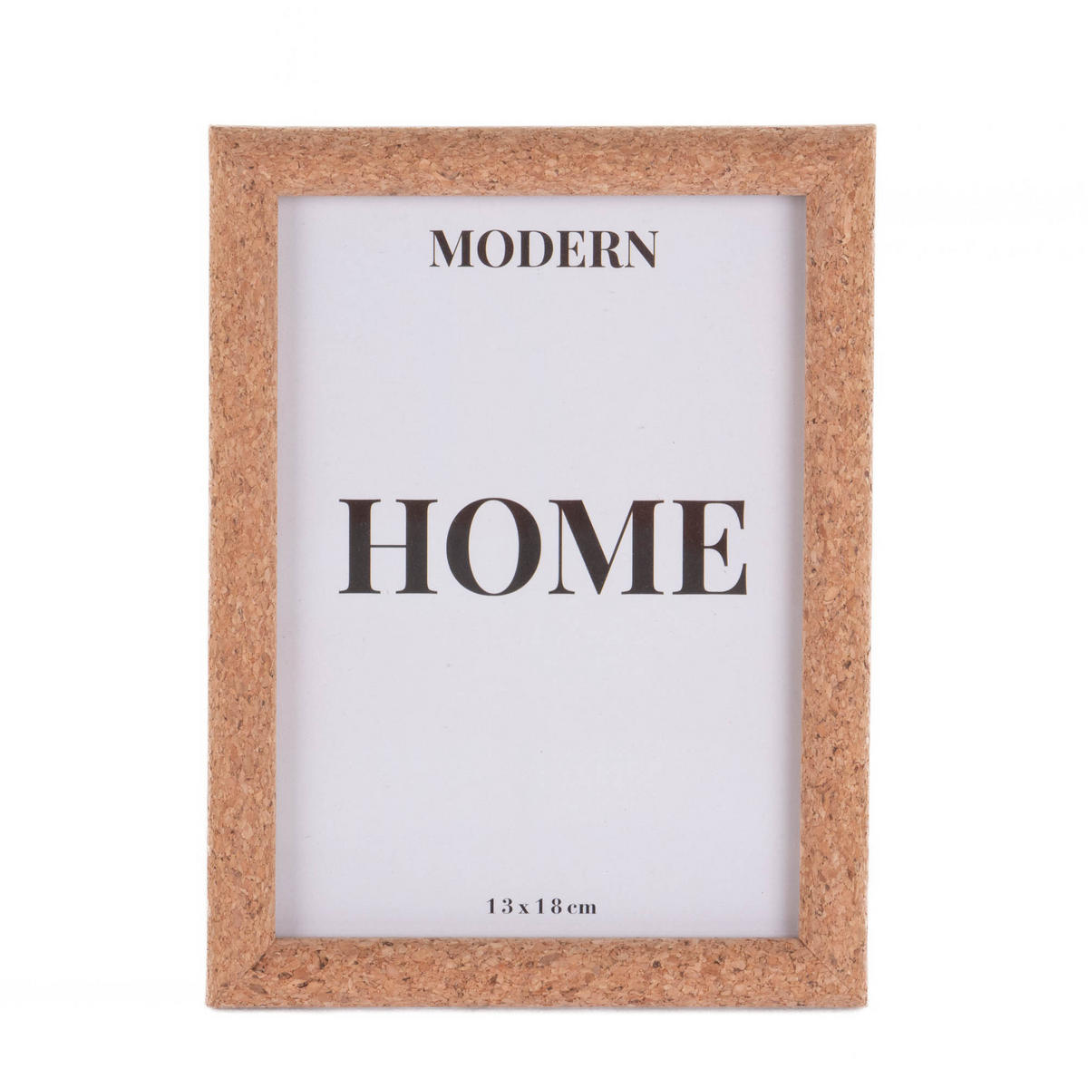 BILDERAHMEN Kork 14,5/1,8/19,5 cm - Braun, Naturmaterialien (15.5/20.2/2cm) - Home Styling Collection
